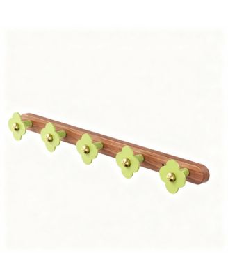 Wood Wall Hooks - Heavy Duty, 5 Pack