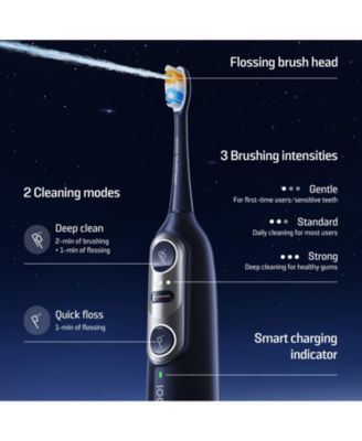 NEOS II - Electric Toothbrush with Water Flosser, Sonic Electric Toothbrush for Adults, Cordless Water Flosser for Travel