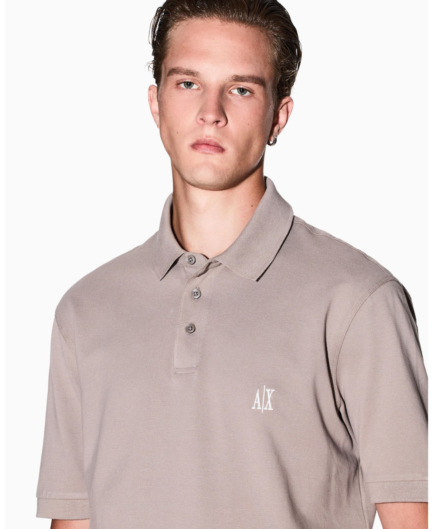 Men's Regular Fit Cotton Pique Polo Shirt