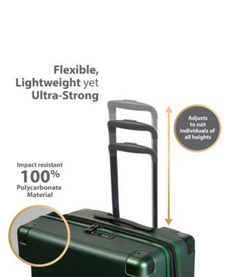 3-Piece Earth Hardside Luggage Set with USB