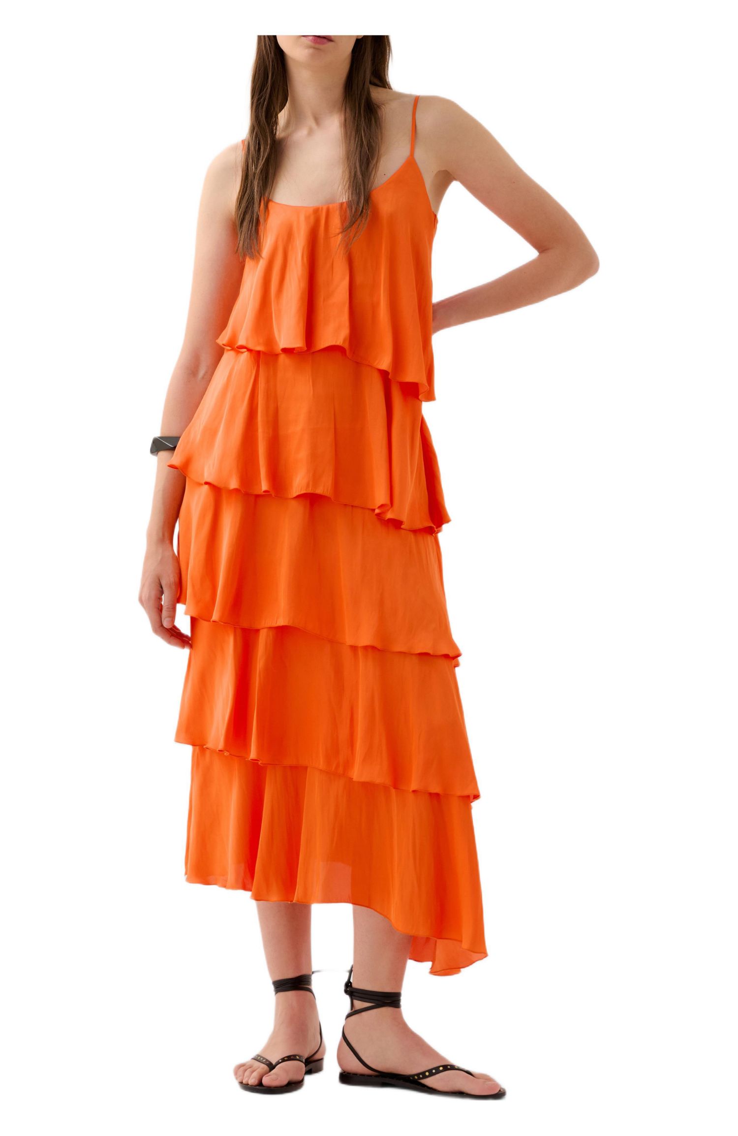 Women's Slip Ruffle Dress
