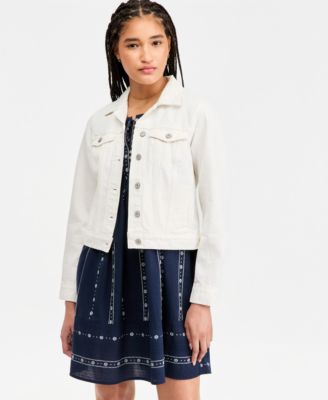 Women's Cotton Denim Trucker Jacket
