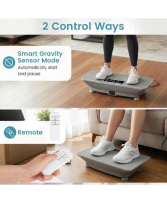 Vibration Plate Exercise Machine with Gravity Sensor for Home