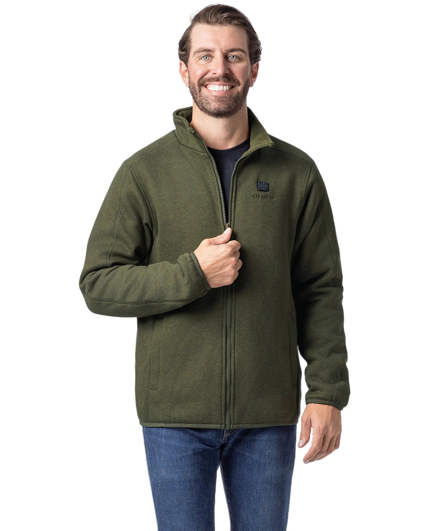 Men's 4-Zone Heated Fleece Jacket