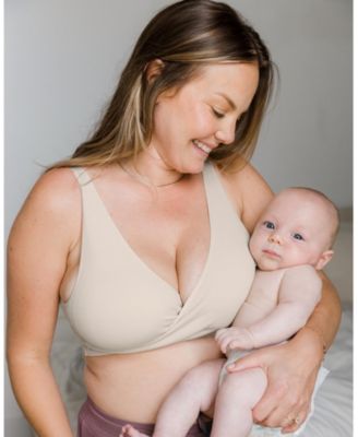 Maternity Busty Sublime Adjustable Crossover Nursing & Lounge Bra - Fits 30E-40I