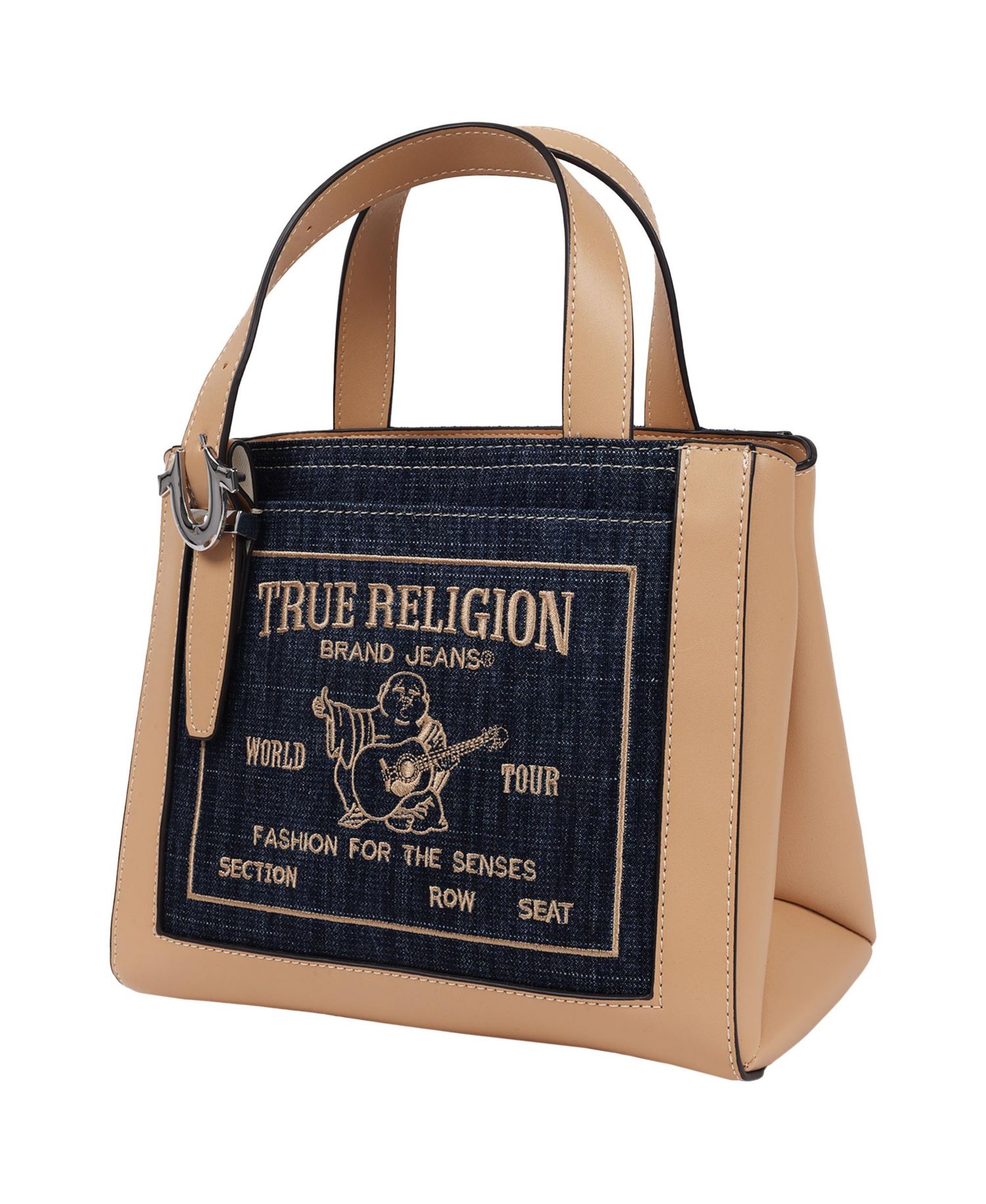 Arvin Buddha Motif Crossbody Tote