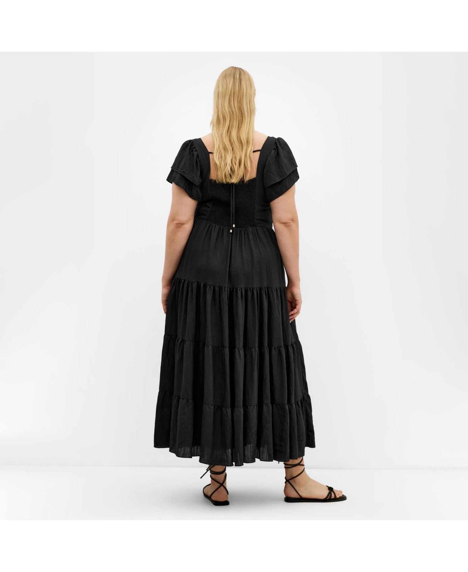 Women's Leo Tier Maxi Dress