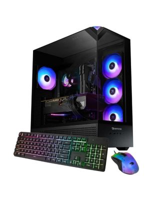 Element EBI7N5705 Liquid Cooled Gaming Desktop Computer, Intel Core Ultra 7 270K Plus 3.7GHz, 32GB RAM, 1TB SSD, NVIDIA GeForce RTX 5070