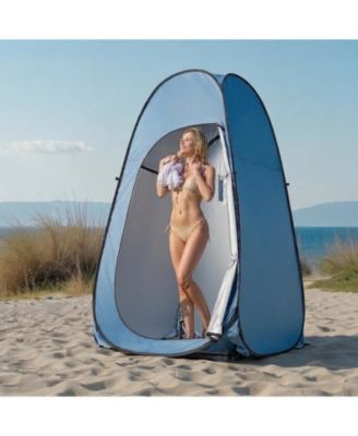 Instant Pop-Up Portable Privacy Shower Tent for Camping and Beach Use
