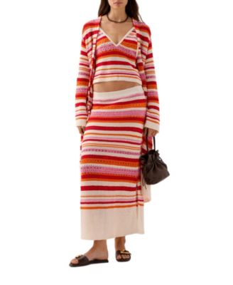 Women's Crochet Summer Cardigan