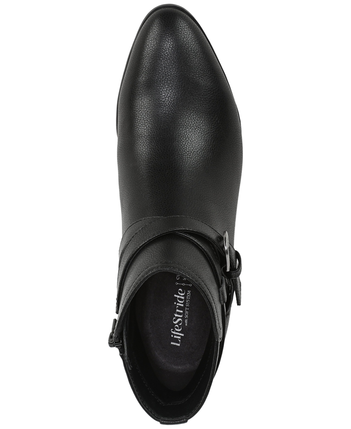 LifeStride Women's Oaklyn Zip Short Pointed Toe Booties