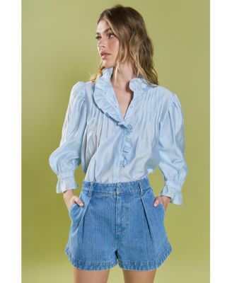 Women's Ruffle Detailed Blouse