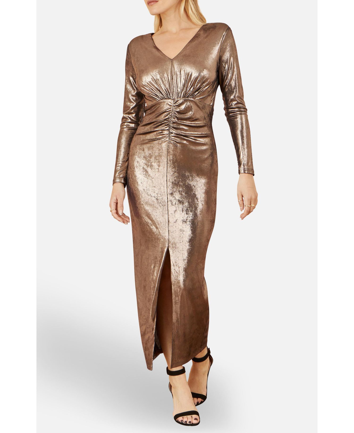 Women's Long Sleeves With Maxi Dress