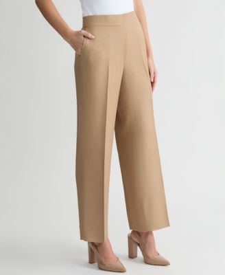 Women's Linen-Blend Pull-On Pants