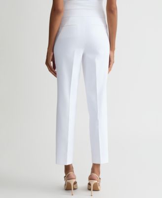 Women's Stretch Twill Cropped Pull-On Pants, Regular & Petite