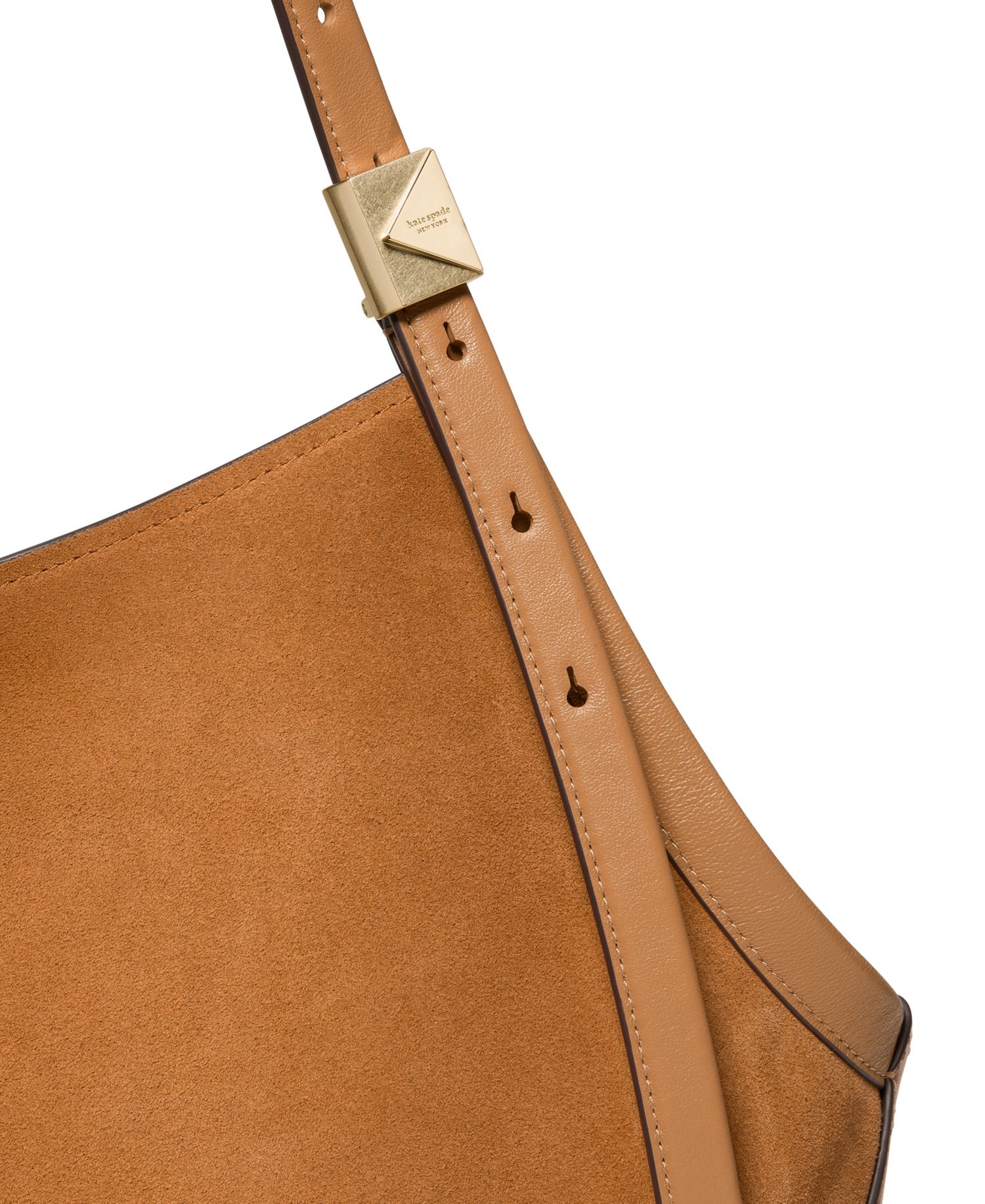 Deco Tulip Suede Large Tote Bag