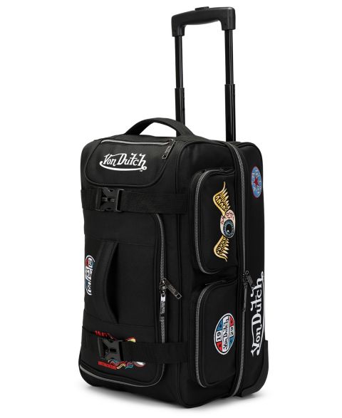 Сумка Von Dutch Signature Patch 28" Checked Rolling Duffel