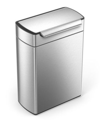 48 Liter Touch Bar Recycling Kitchen Trash Can