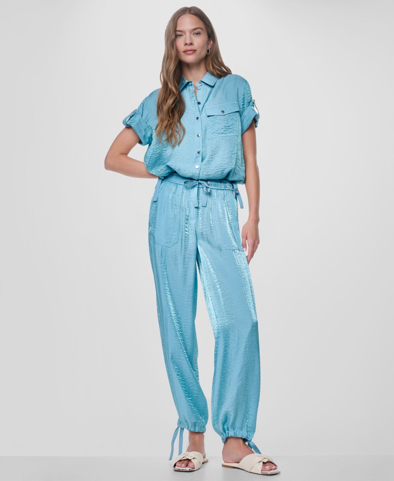 Women's Short-Sleeve Roll Tab Twinkle Camp Shirt