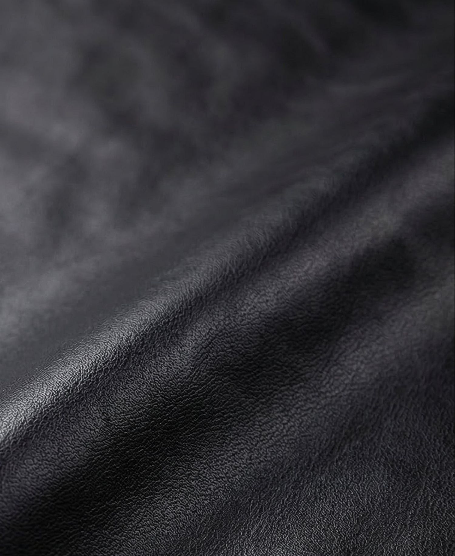 Women's Leather Button-Front Collared Jacket