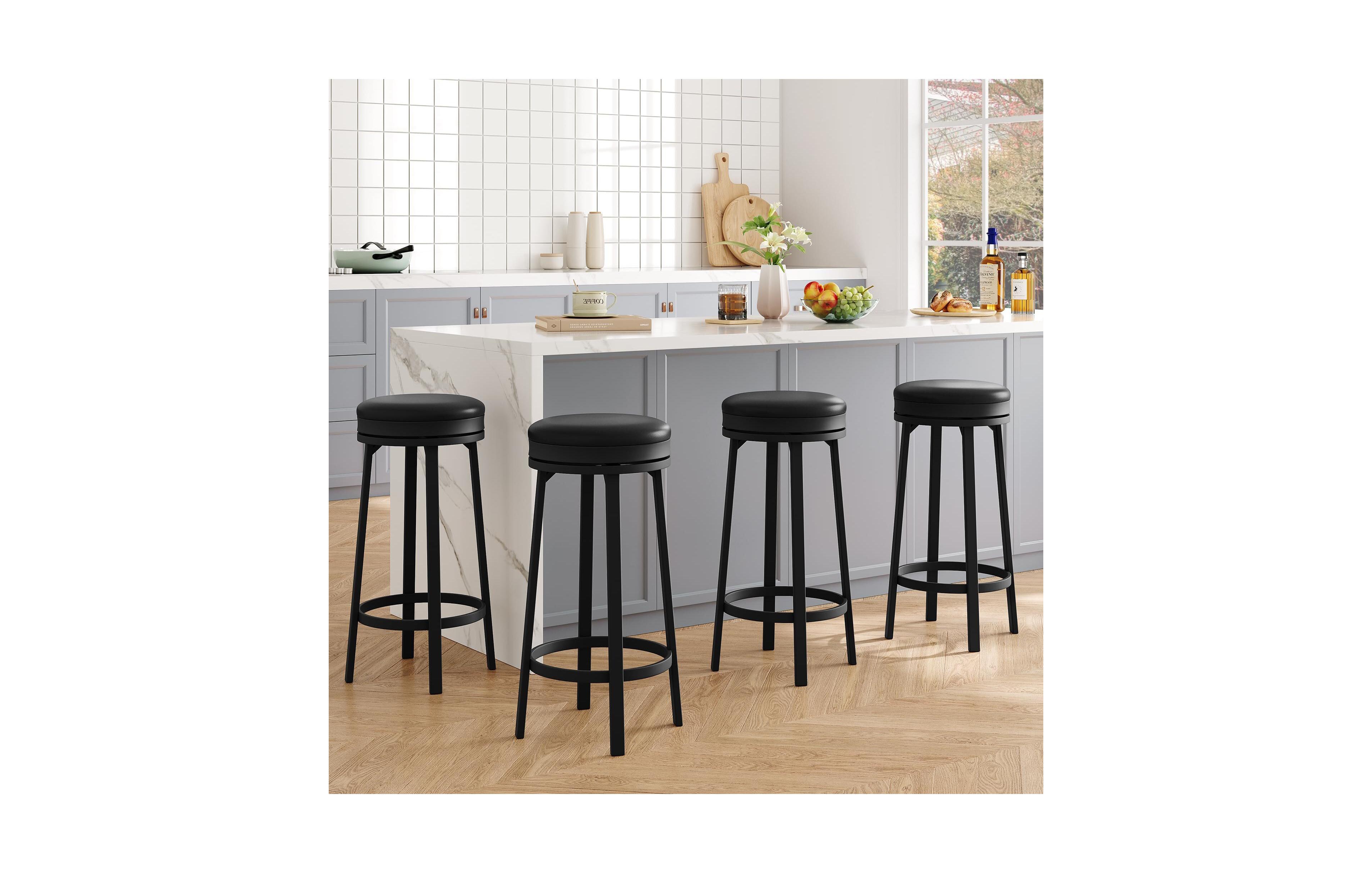 gaomon 30" Swivel Bar Stools Set of 4