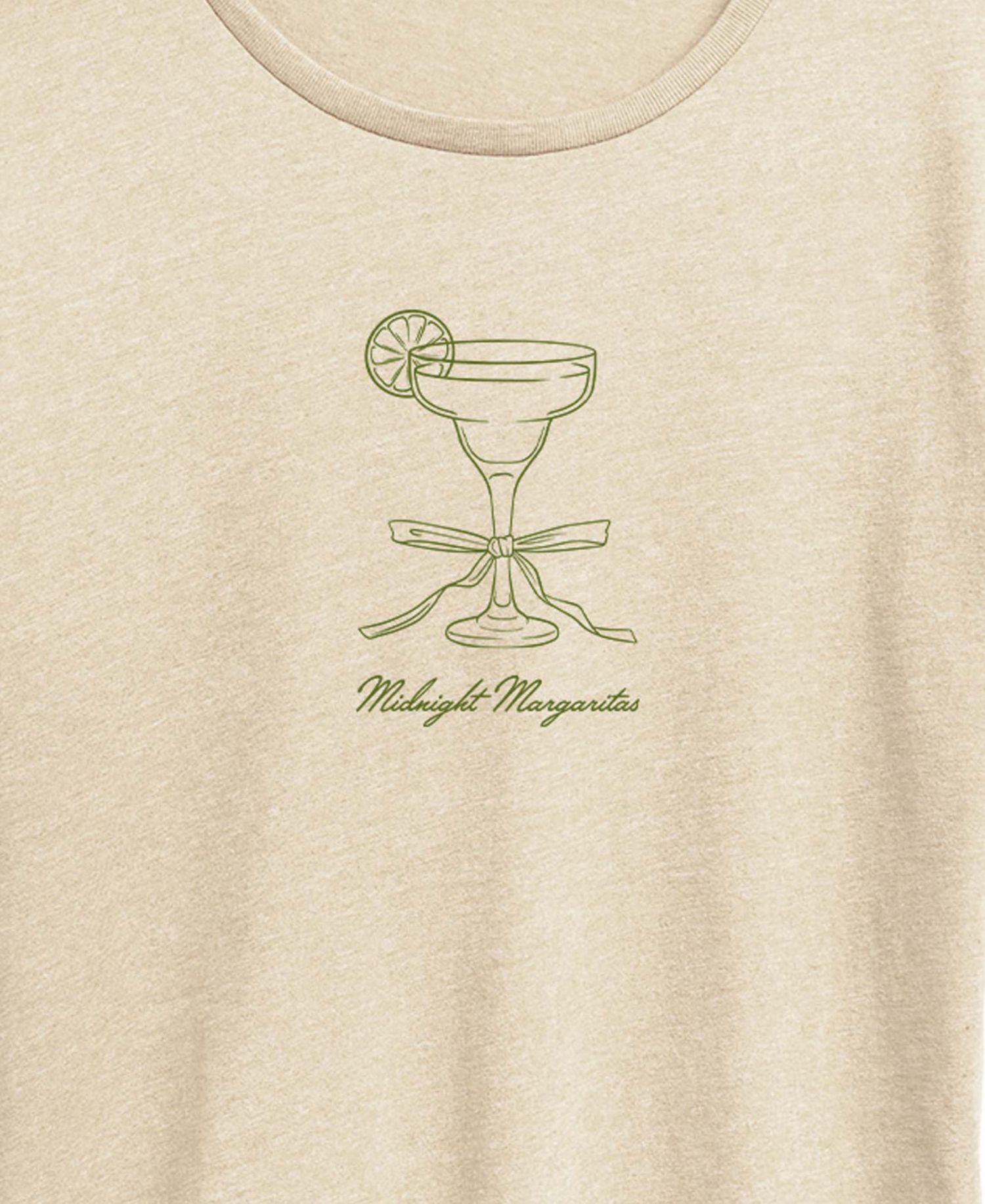 Plus Size Instant Message Midnight Margaritas Short-Sleeve Graphic T-Shirt