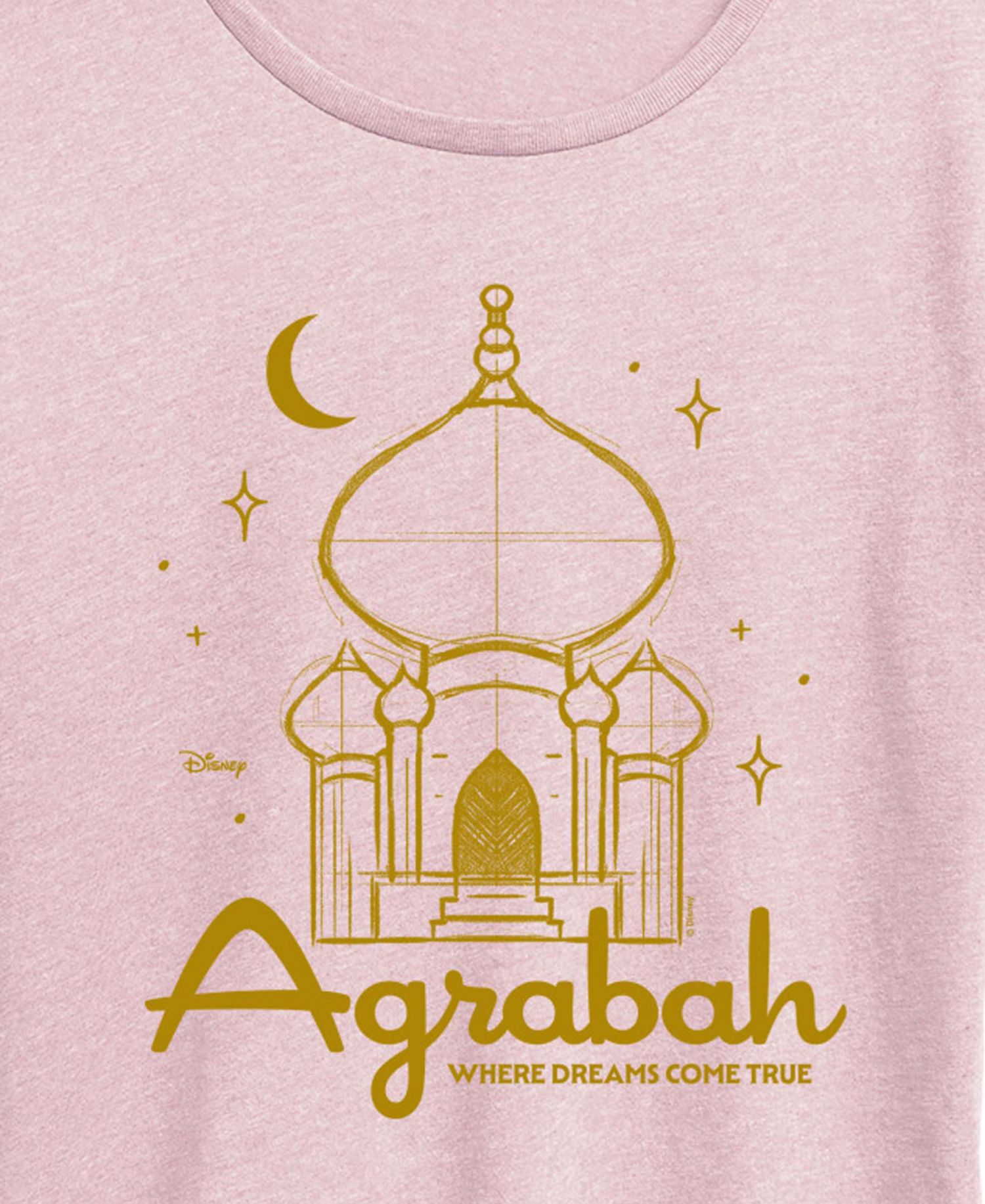 Plus Size Disney Princess Agrabah Destination Short-Sleeve Graphic T-Shirt