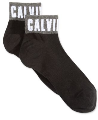 calvin klein quarter socks