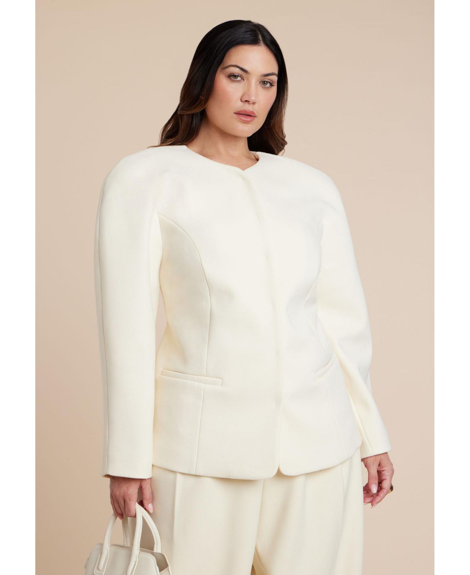 Women's Rounded Hourglass Blazer