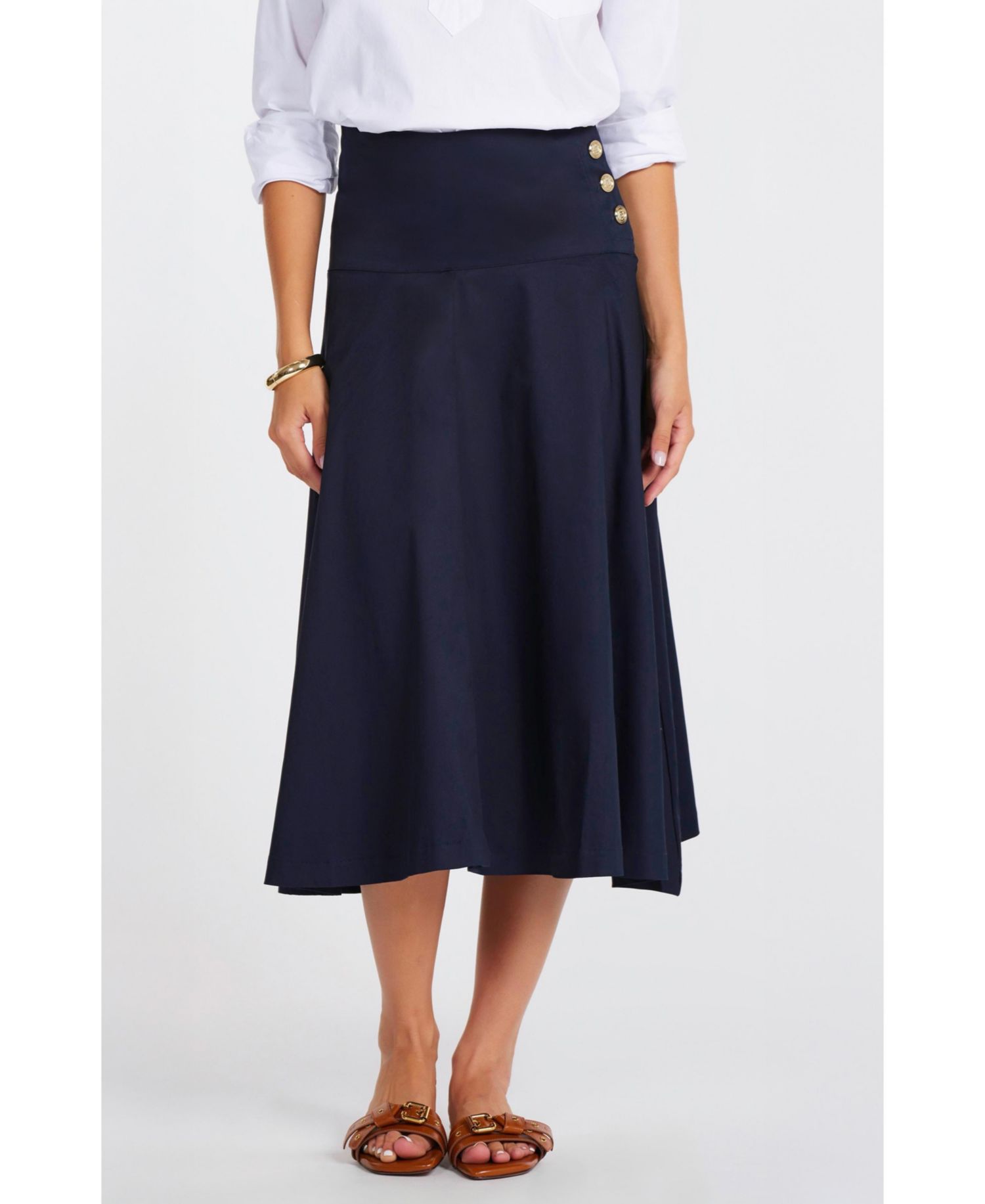 Women's BISHOP + YOUNG Kayla Midi Skirt