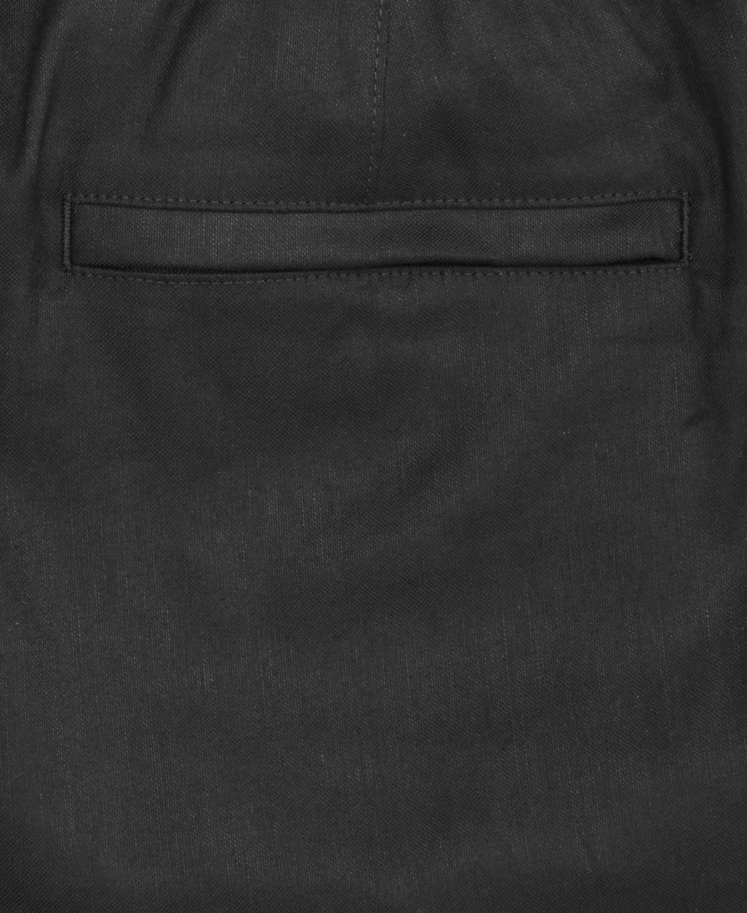 Men's Linen-Blend Pull On Shorts