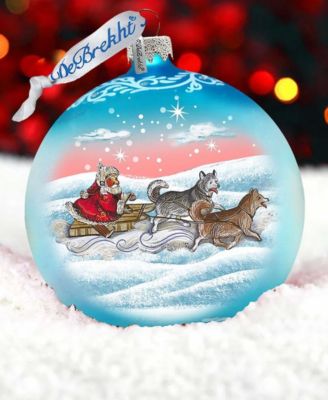 Northern Light Ball Glass Ornament