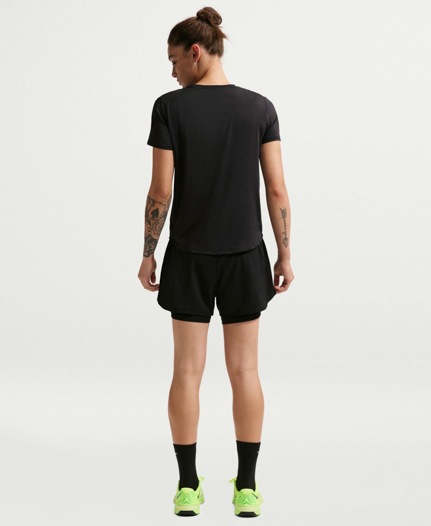 Женские шорты 2-в-1 One Dri-Fit с завышенной талией