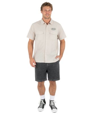 Men's Diesel Short-Sleeve Button-Down Shirt