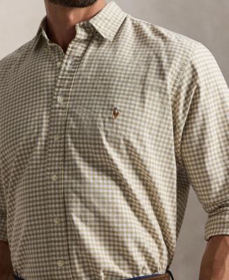 Polo Ralph Lauren Men's Big & Tall Iconic Oxford Shirt - Macy's