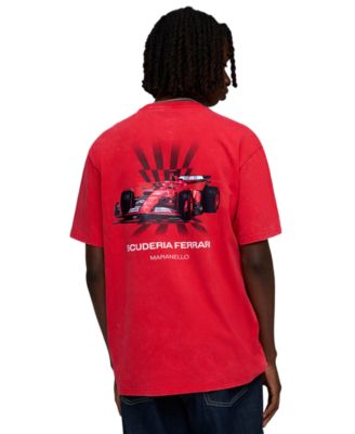 Men's Ferrari Car Graphic T-Shirt