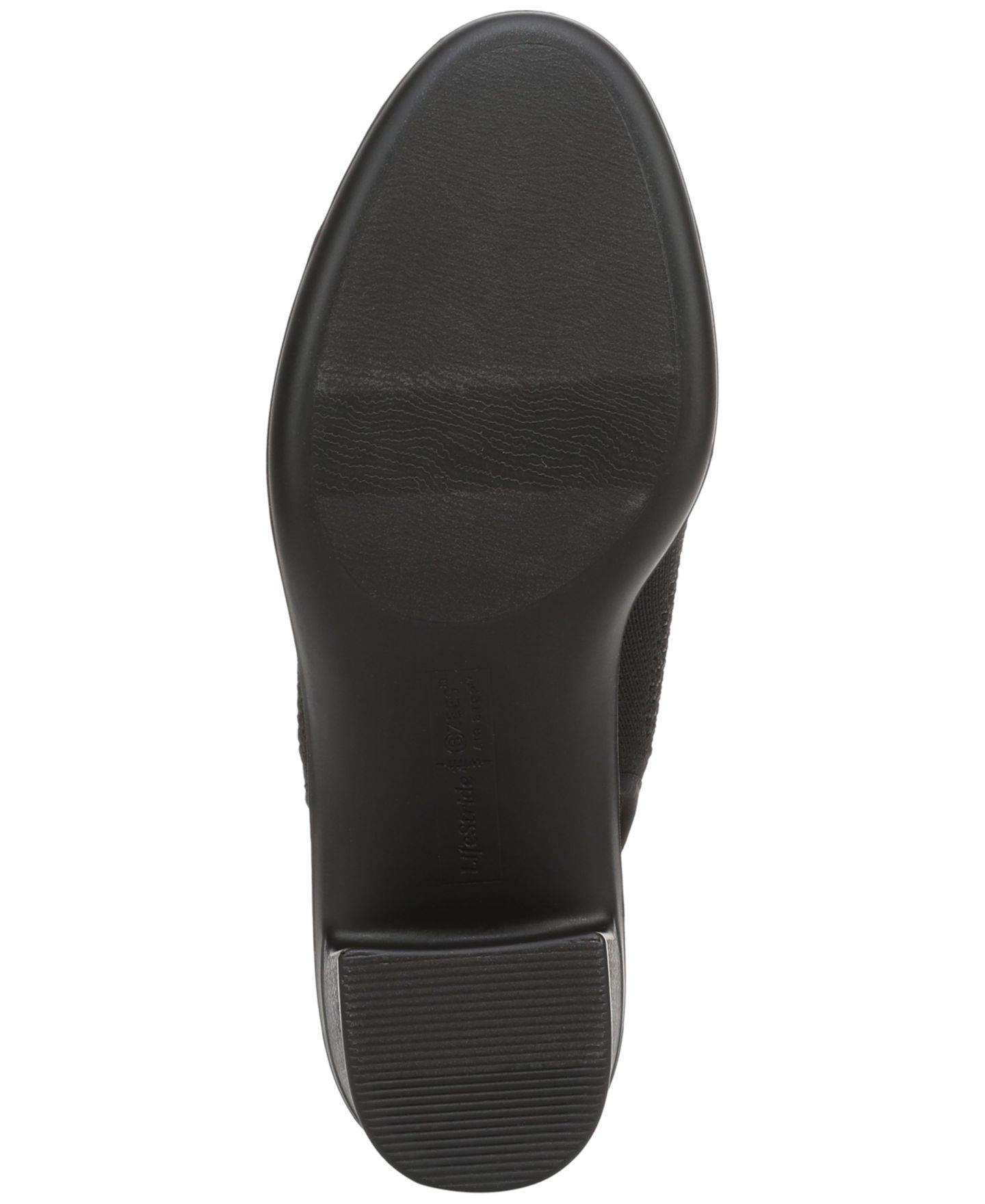 Женские туфли LifeStride Lexington Slingback Pumps, цвет: Чёрный вязаный — фото 5