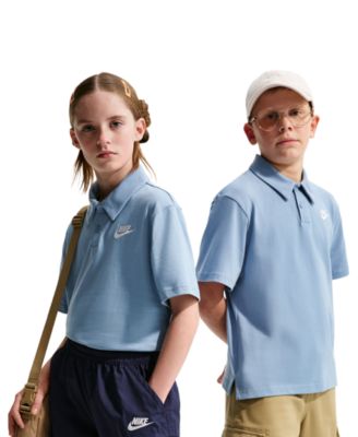 Boys' and Girls' 7-20 Sportswear Club Knit Short-Sleeve Polo Shirt