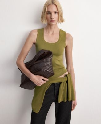 Women's Round-Neck Knitted Top