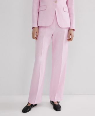 Women's Linen Suit Pants