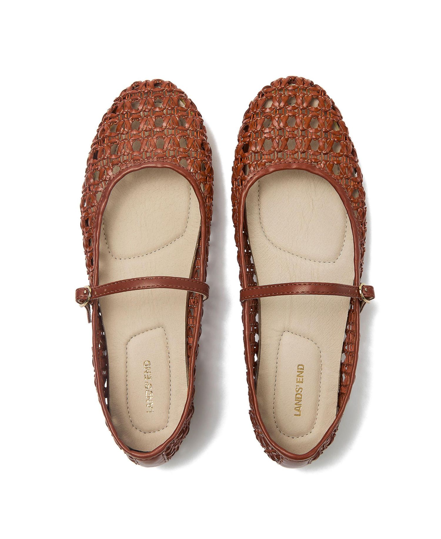 Women's Woven Mary Jane Flats