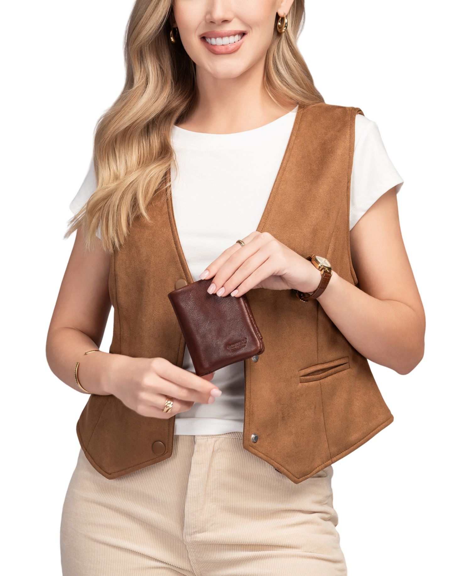 Clover Trifold Wallet
