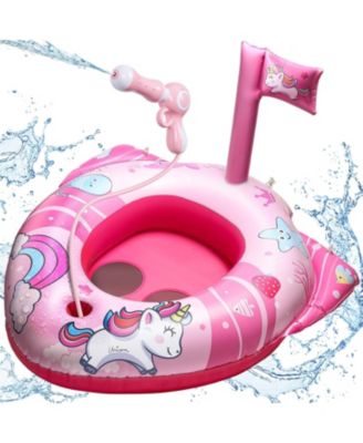 Unicorn Pool Floats for Toddlers and Kids, with Water Gun, Pool Toys for  Old Girls
