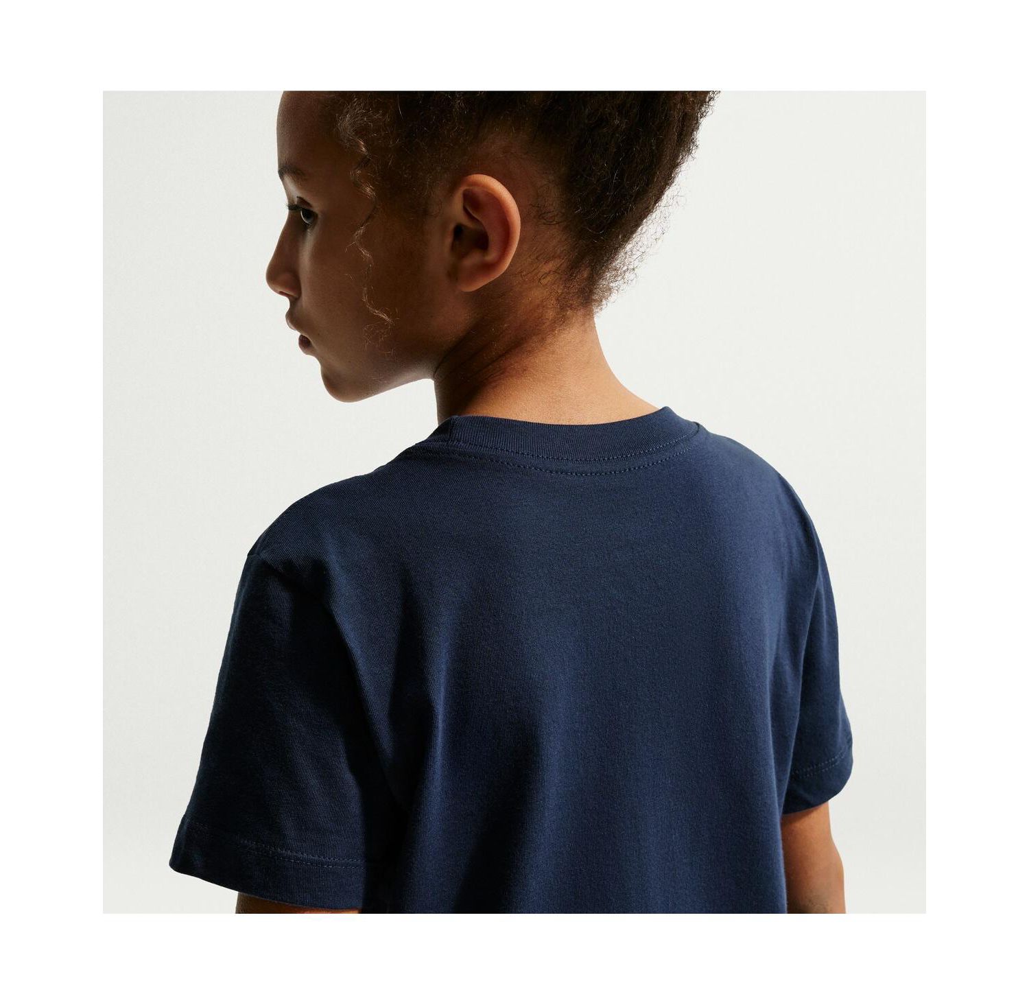 Big Boys and Girls Blue Usmnt Crest T-Shirt