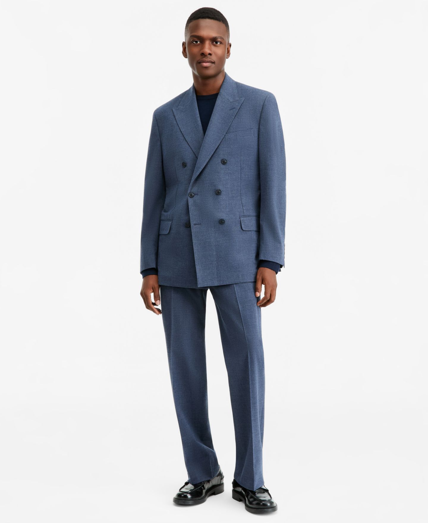 Мужские комплекты Calvin Klein Relaxed-Fit Suit Separates, цвет: Синий — фото 2