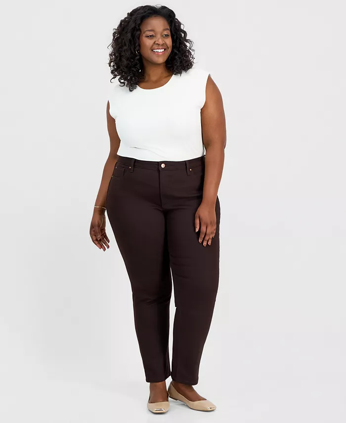 Plus Size Lexington Straight-Leg Jeans