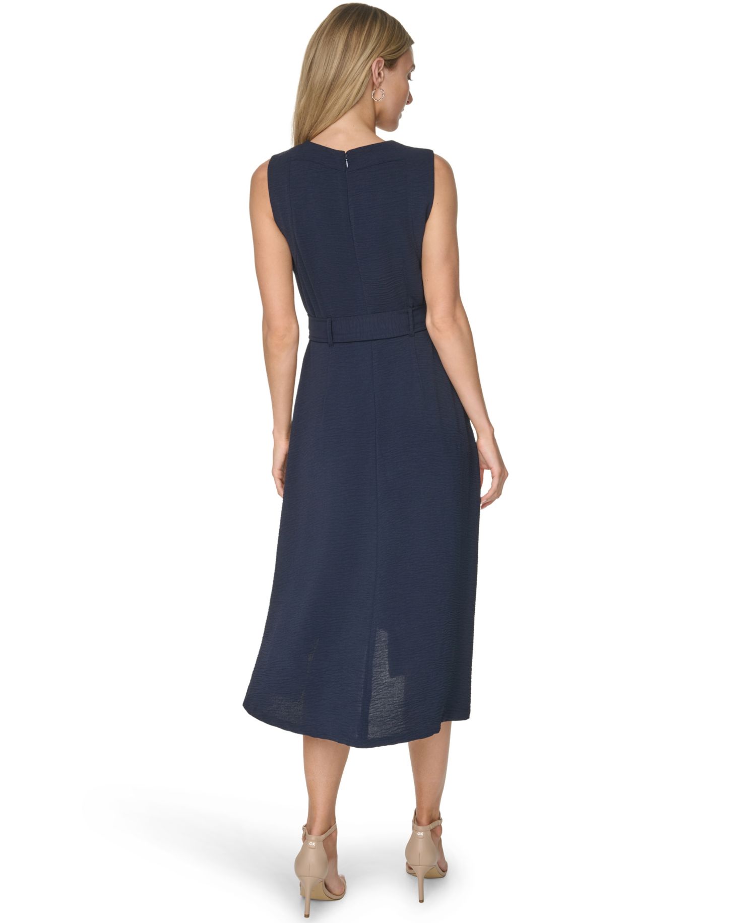 Women’s Crew Neck Midi Dress