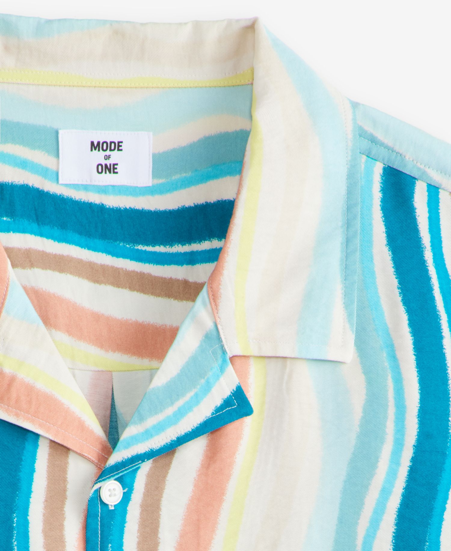 Men's Wave Stripe Long Sleeve Shirt