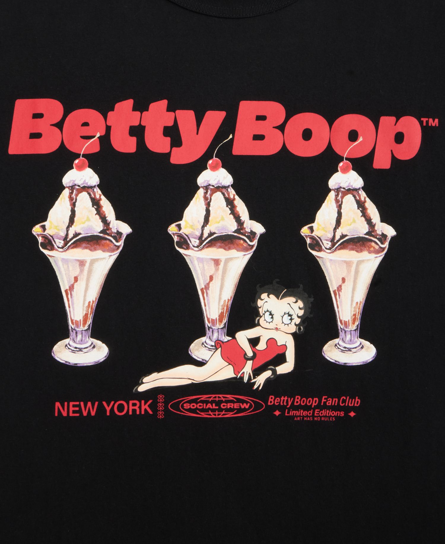 Men's Relaxed-Fit Betty Boop Ice Cream Graphic T-Shirt, Macy's Exclusive