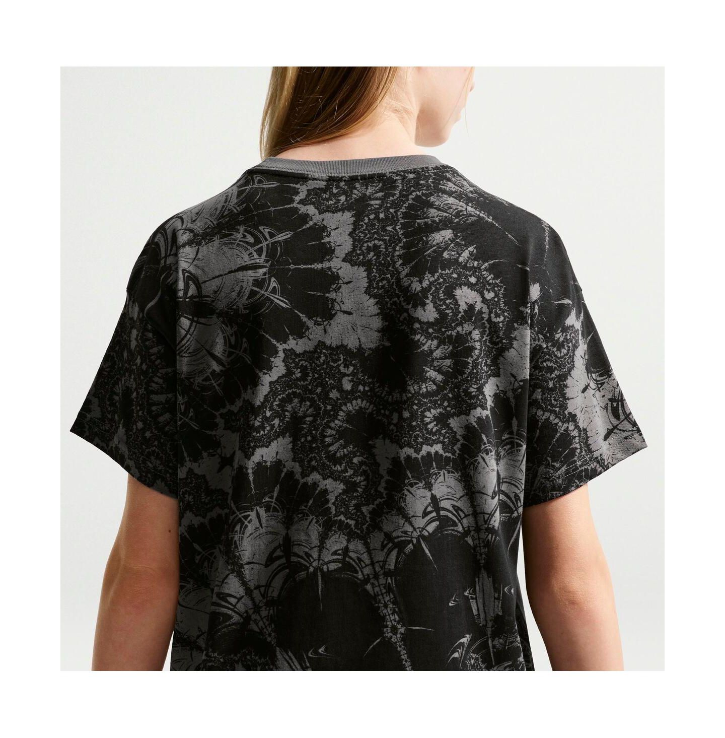 Детская футболка Nike Gray Netherlands National Team Allover Print — фото 4